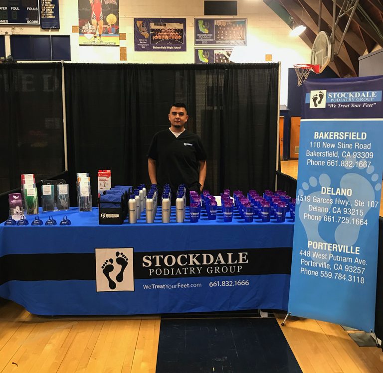 Stockdale Podiatry Group supporting the Bakersfield marathon as a Platinum sponsor